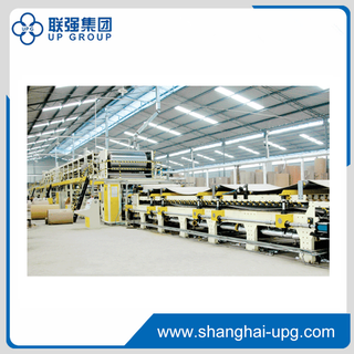 LQWJ150-1600 5-layer Corrugated Cardboard Production Line