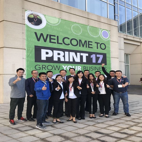 UP Group participated in PRINT 17 exhibition in Chicago
