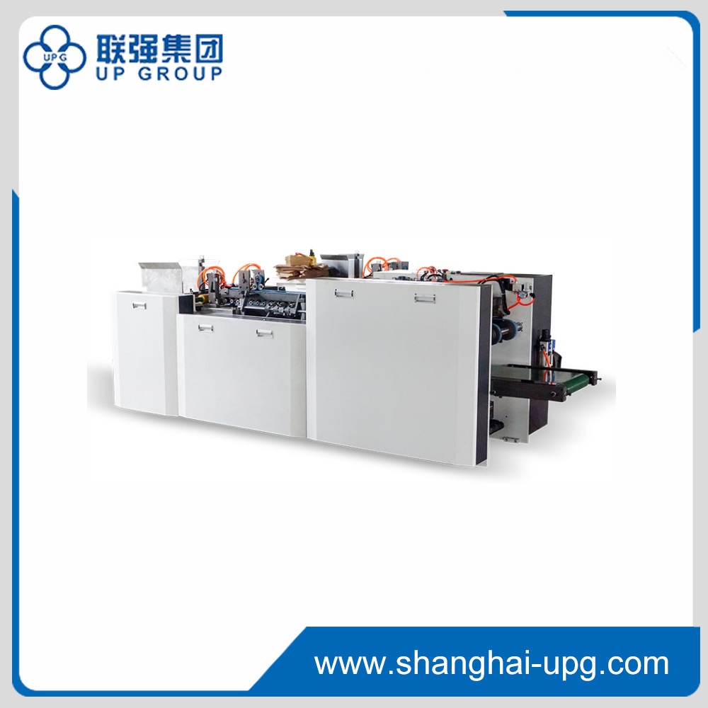 LQ-HBJ-D300 Automatic Paper Cake Tray Forming Machine(Folding,Gluing,Forming)